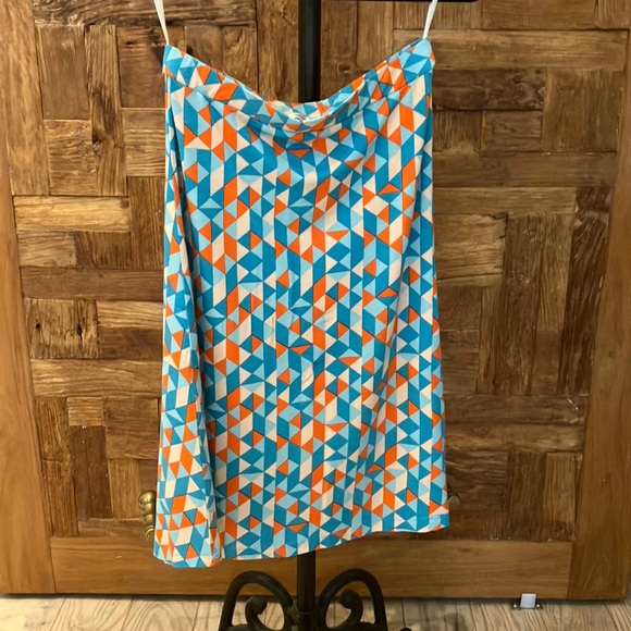 Kettlewell Dresses & Skirts - Never worn / New Kettlewell Orange and Blue Skirt